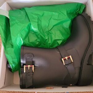 Tommy Hilfiger Long Rain Boots With Original Box